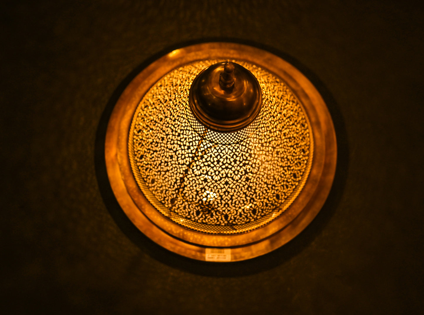 Brass Wall Sconce – Large Handmade Moroccan Wall Light