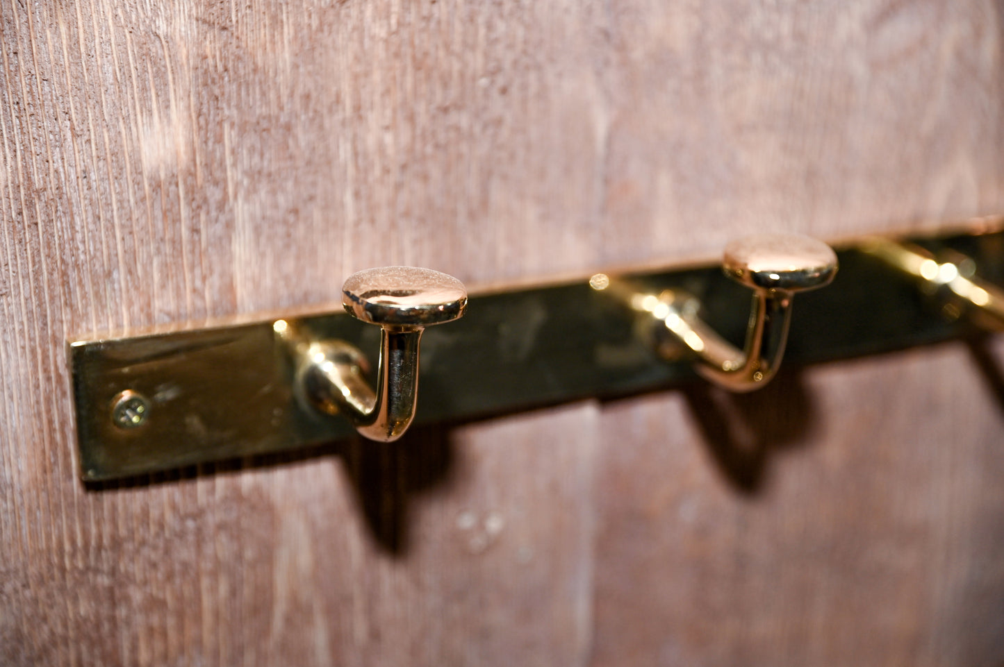 Solid Brass Hook Rod – Unlacquered Brass Wall Hook