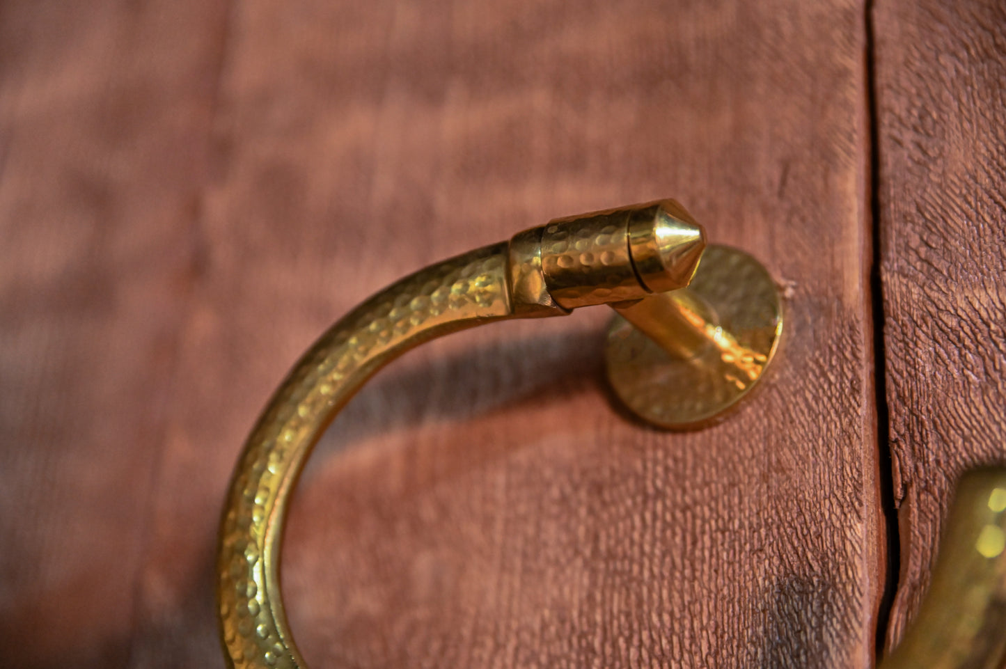 Wall-Mounted Brass Toilet Paper Holder – Solid Brass Bathroom Accessory