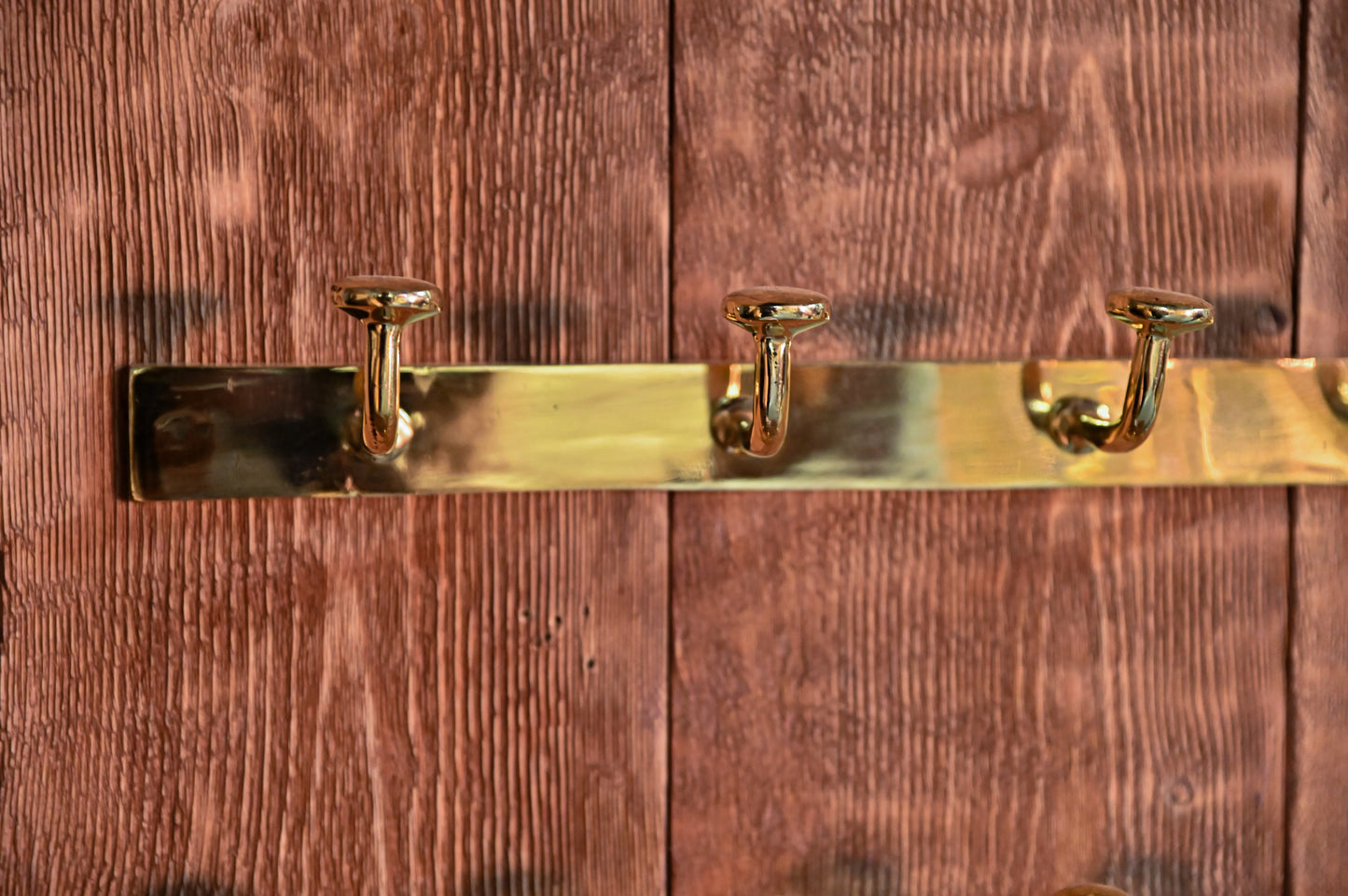 Solid Brass Hook Rod – Unlacquered Brass Wall Hook
