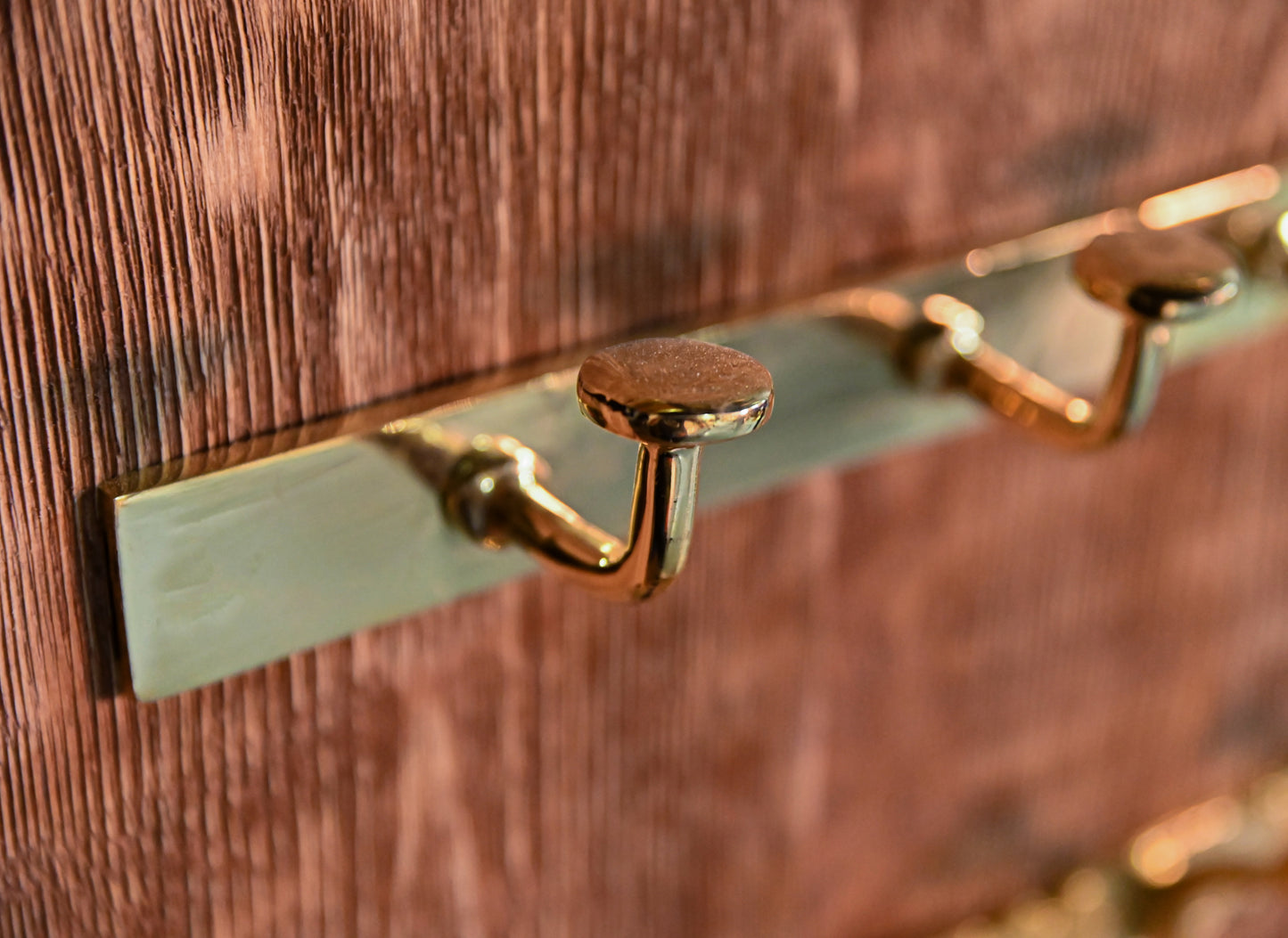 Solid Brass Hook Rod – Unlacquered Brass Wall Hook