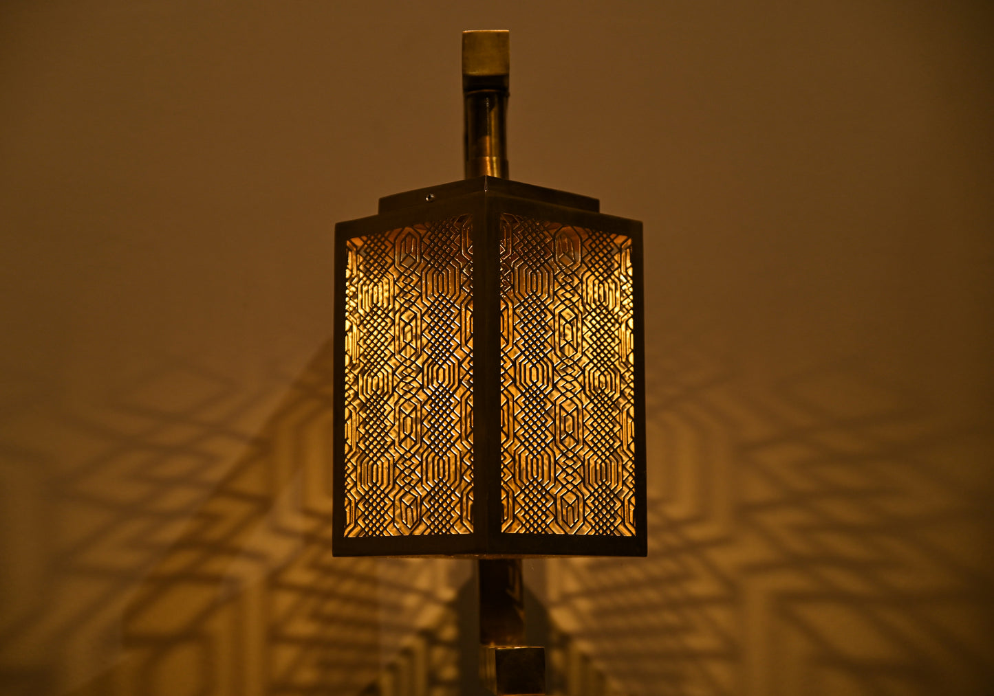 Moroccan Brass Table Lamp – Handmade Artisan Lamp