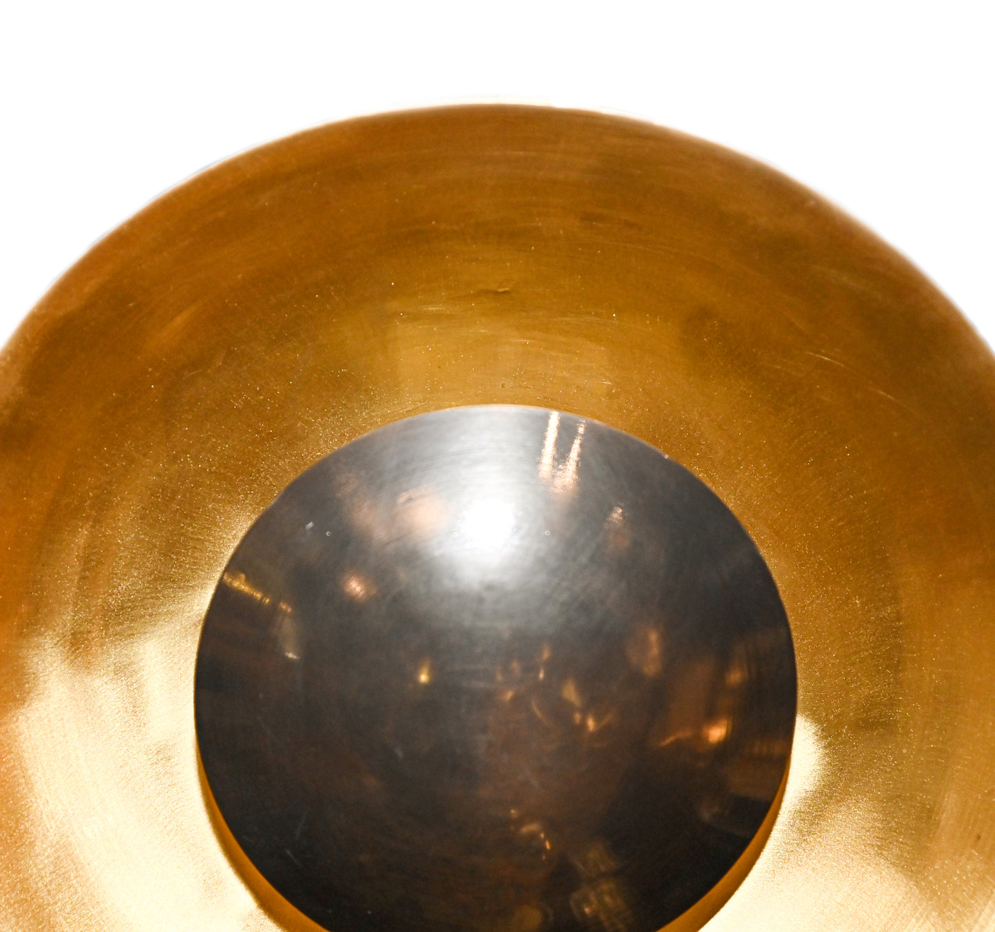 Double Disc Brass sconce – Handmade Vintage Recessed Wall Light