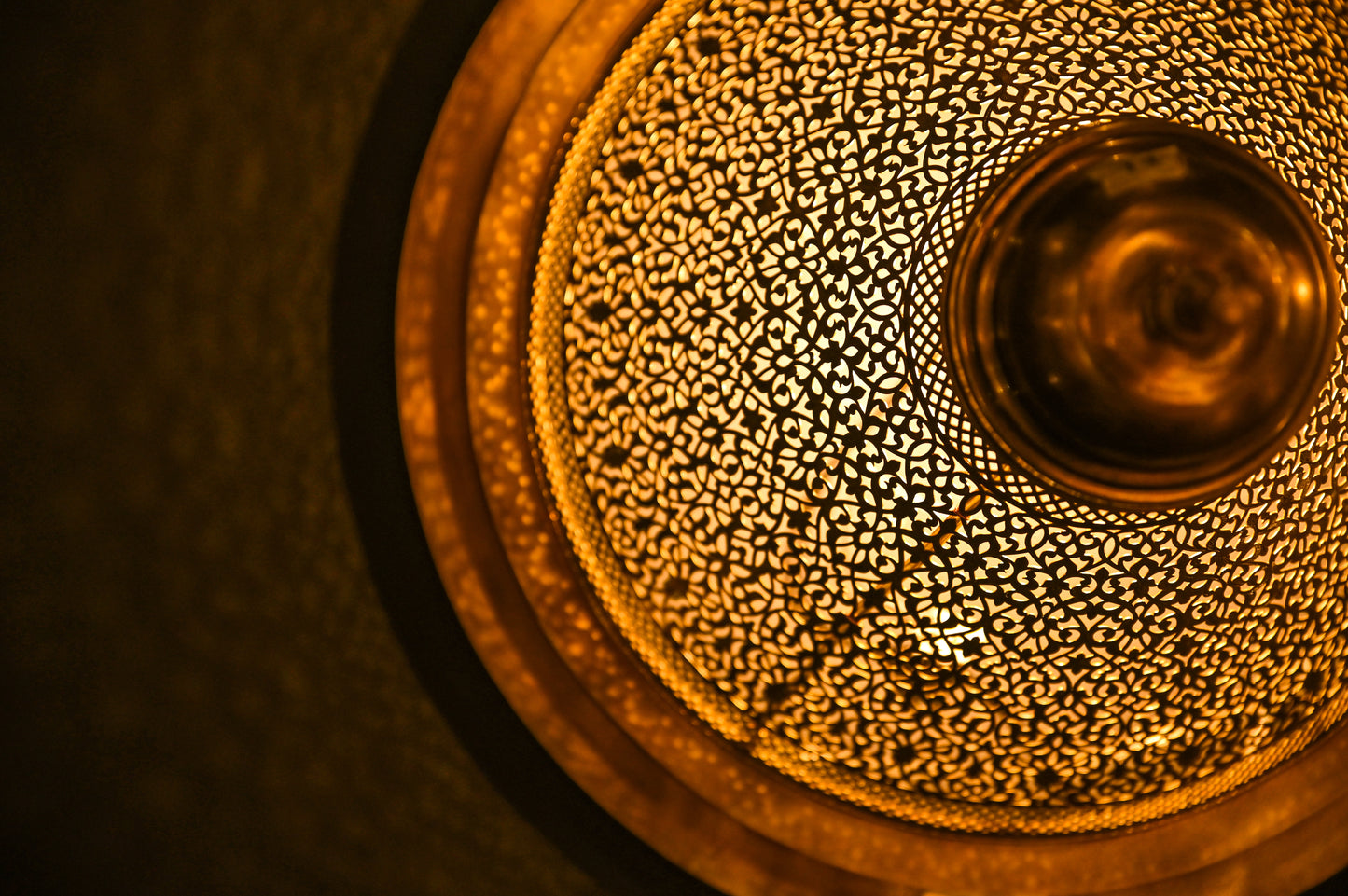 Brass Wall Sconce – Large Handmade Moroccan Wall Light