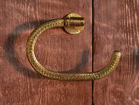Wall-Mounted Brass Toilet Paper Holder – Solid Brass Bathroom Accessory