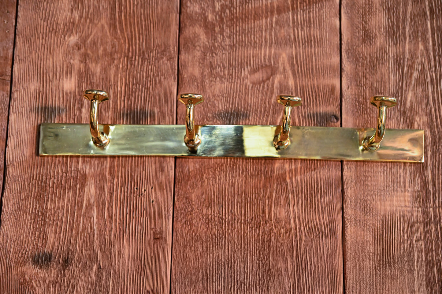 Solid Brass Hook Rod – Unlacquered Brass Wall Hook