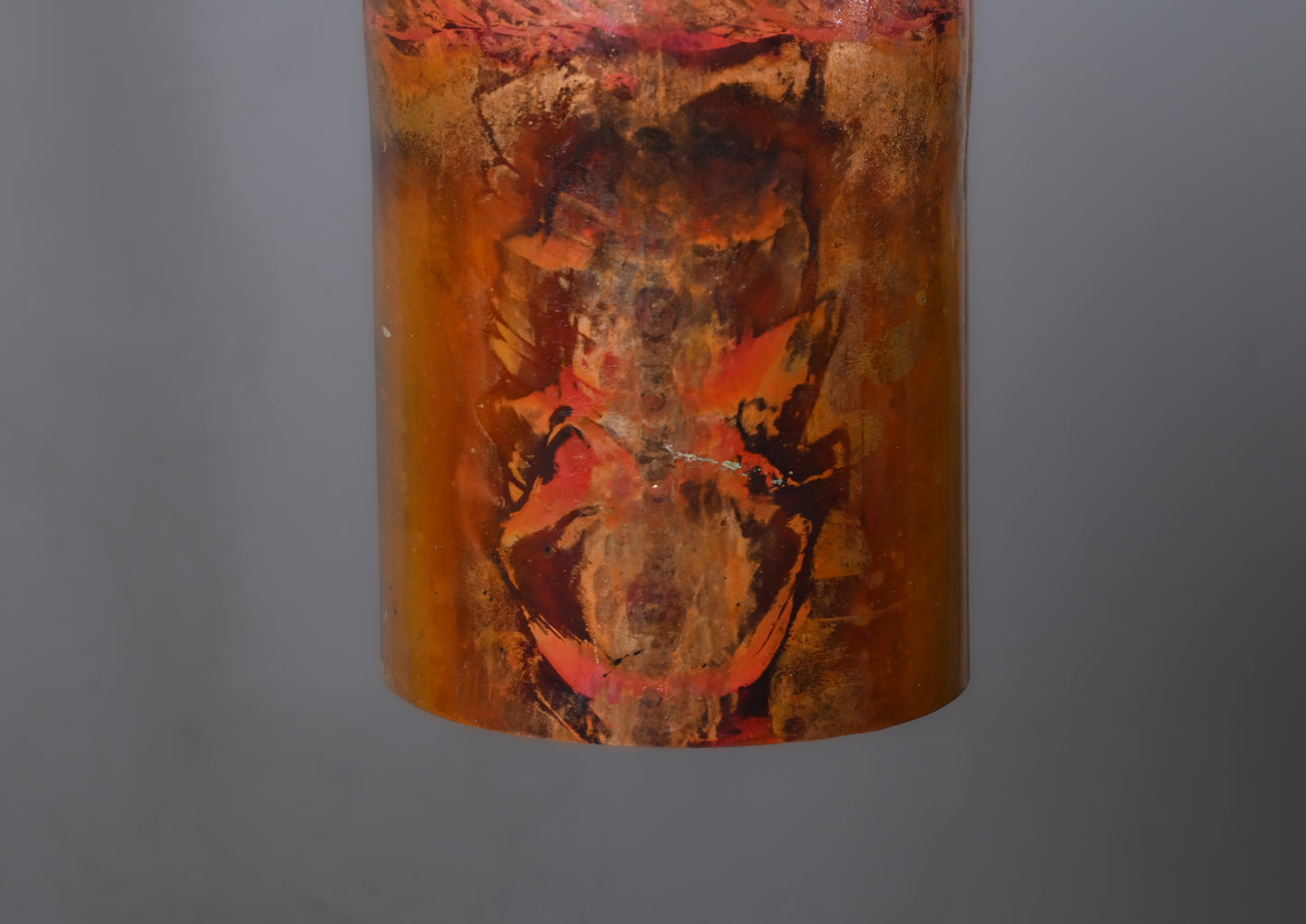 Solid Copper Pendant Light – Vintage Industrial Ceiling Fixture